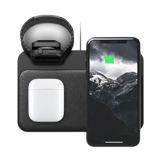 Беспроводное зарядное устройство Nomad Base Station Apple Watch Edition Black - цена, характеристики, отзывы, рассрочка, фото 2