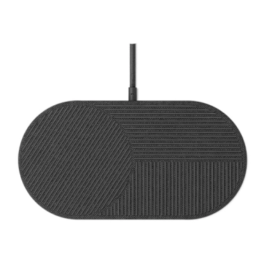 Бездротовий зарядний пристрій NATIVE UNION Drop XL Wireless Charger Fabric Slate - цена, характеристики, отзывы, рассрочка, фото 1