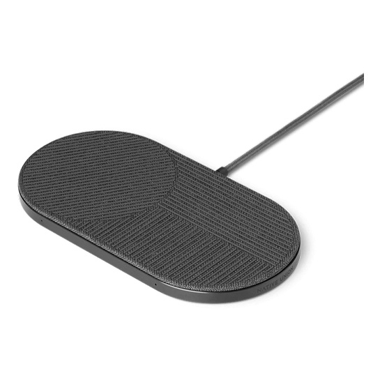 Беспроводное зарядное устройство NATIVE UNION Drop XL Wireless Charger Fabric Slate - цена, характеристики, отзывы, рассрочка, фото 2