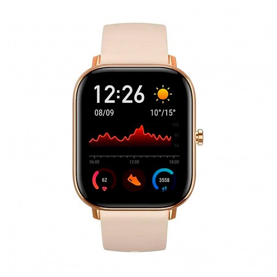 Смарт-годинник Amazfit GTS Desert Gold - ціна, характеристики, відгуки, розстрочка, фото 1