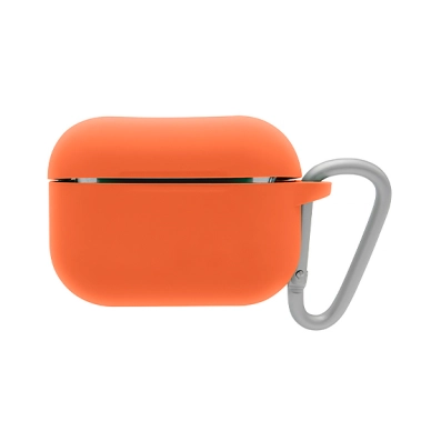 Чехол Blueo Liquid Silicone Case for Apple AirPods Pro with Carbine Papaya - цена, характеристики, отзывы, рассрочка, фото 1