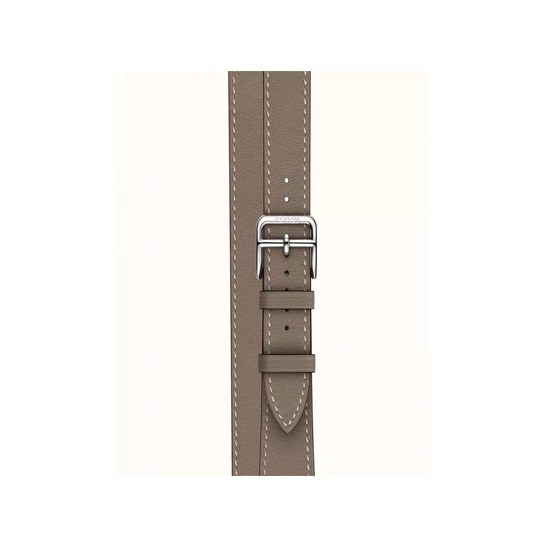 Смарт-часы Apple Watch Hermes Series 4 + LTE 40mm Stainless Steel Etoupe Swift Leather Double Tour - цена, характеристики, отзывы, рассрочка, фото 4