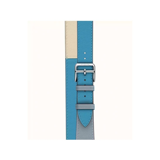 Смарт-часы Apple Watch Hermes Series 4 + LTE 40mm Stainless Steel Bleu Lin/Craie/Bleu du Nord Swift - цена, характеристики, отзывы, рассрочка, фото 4