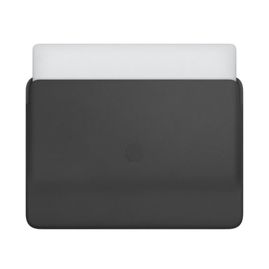 Чехол Apple Leather Case for MacBook Pro 16" Black - цена, характеристики, отзывы, рассрочка, фото 1