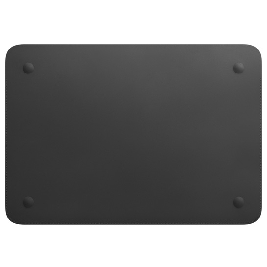 Чохол Apple Leather Case for MacBook Pro 16" Black - ціна, характеристики, відгуки, розстрочка, фото 3