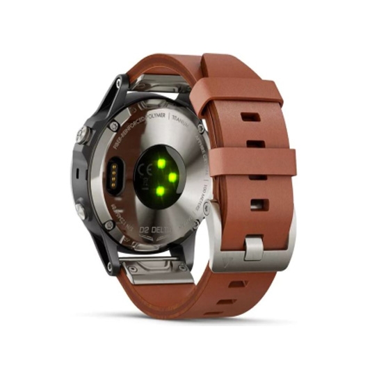 Спортивные часы Garmin D2 Delta Aviator Watch With Brown Leather Band 47mm - цена, характеристики, отзывы, рассрочка, фото 5