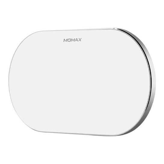 Бездротовий зарядний пристрій Momax Q.Pad Dual Pro Wireless Charger 10W White - ціна, характеристики, відгуки, розстрочка, фото 4