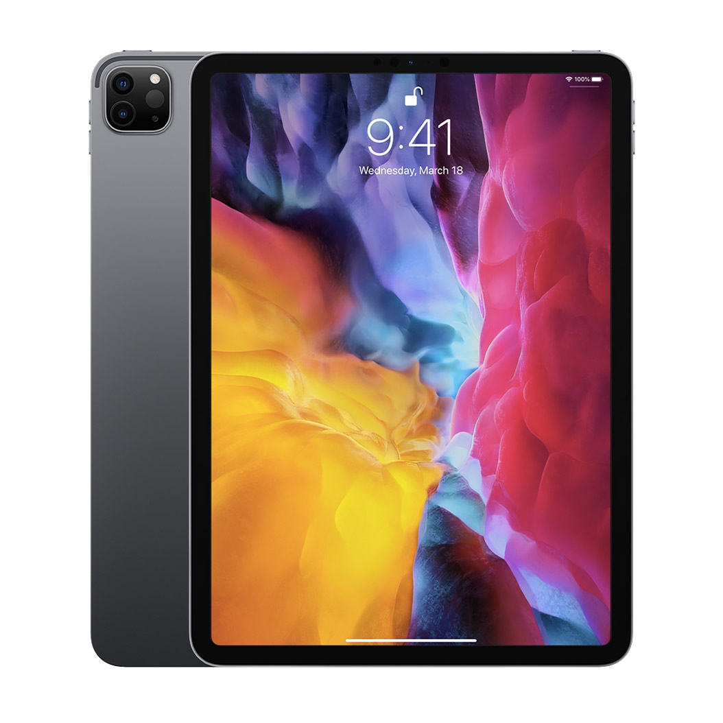 Планшет Apple iPad Pro 11" 128Gb Wi-Fi Space Gray 2020 - ціна, характеристики, відгуки, розстрочка, фото 1