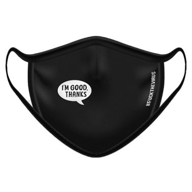 Маска FuckTheVirus I'm Good (Size M-L)