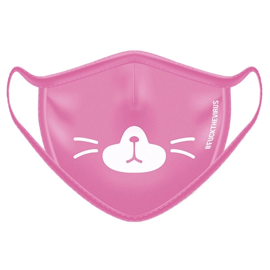 Маска FuckTheVirus Kitty (Size M/L)