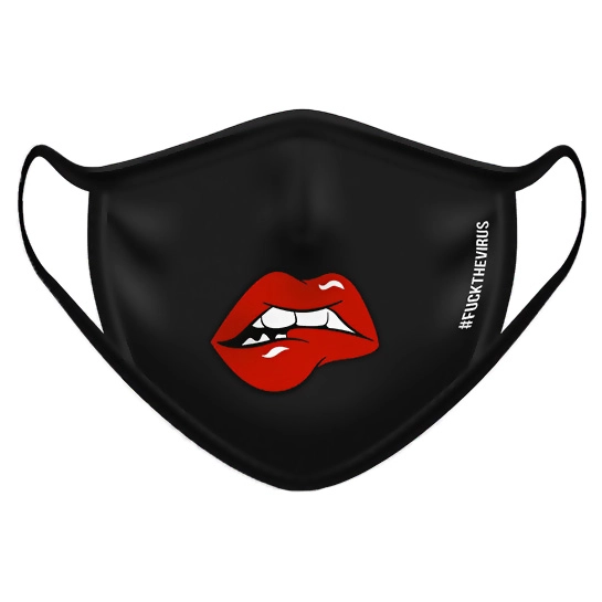Маска FuckTheVirus Sexy Lips (Size M/L)