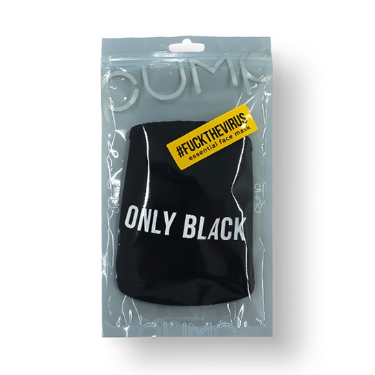 Маска FuckTheVirus Only Black (Size M/L) - цена, характеристики, отзывы, рассрочка, фото 3