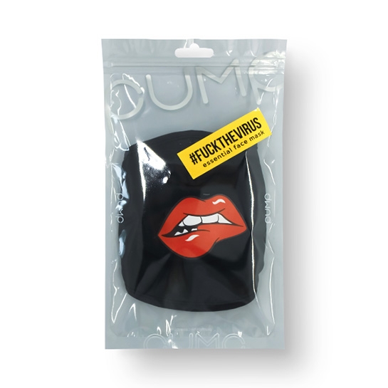 Маска FuckTheVirus Sexy Lips (Size M/L) - ціна, характеристики, відгуки, розстрочка, фото 3