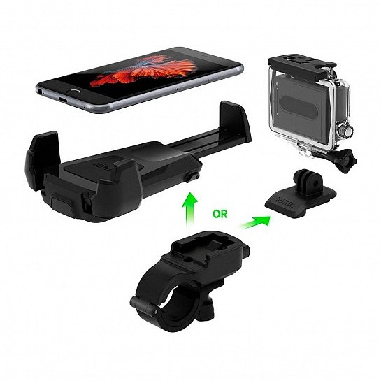 Велотримач iOttie Bike Holder for iPhone, Smartphones and GoPro Active Edge Black - ціна, характеристики, відгуки, розстрочка, фото 4