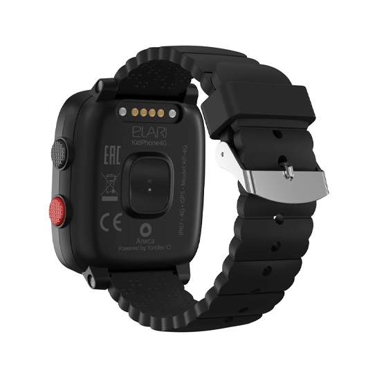 Детские смарт-часы Elari KidPhone 4G Black с GPS-трекером и видеозвонками - цена, характеристики, отзывы, рассрочка, фото 3