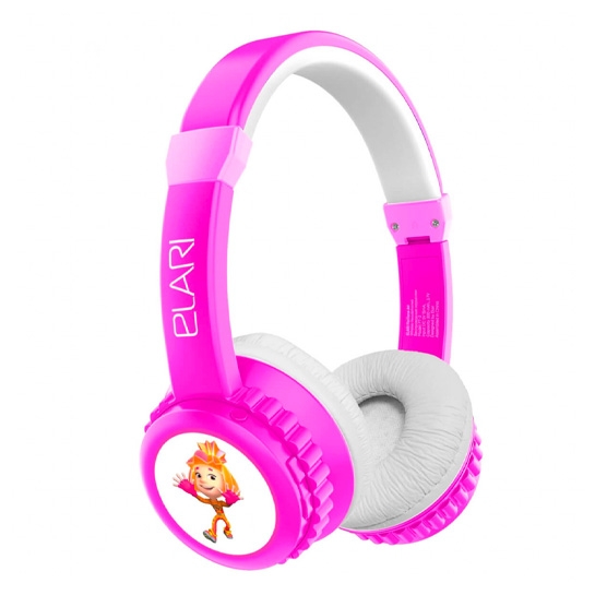 Дитячі бездротові навушники ELARI FixiTone Air Bluetooth Pink/White - ціна, характеристики, відгуки, розстрочка, фото 1