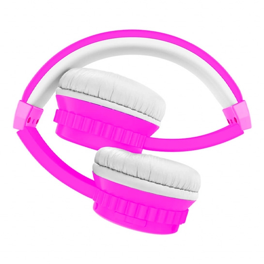 Дитячі бездротові навушники ELARI FixiTone Air Bluetooth Pink/White - ціна, характеристики, відгуки, розстрочка, фото 2