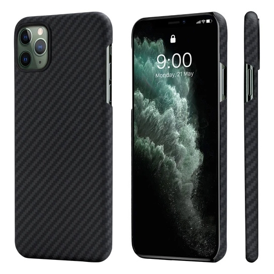Чехол Pitaka MagCase for iPhone 11 Pro Black/Grey - цена, характеристики, отзывы, рассрочка, фото 2