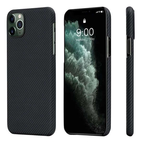 Чохол Pitaka Air Case for iPhone 11 Pro Max Black/Grey - ціна, характеристики, відгуки, розстрочка, фото 2