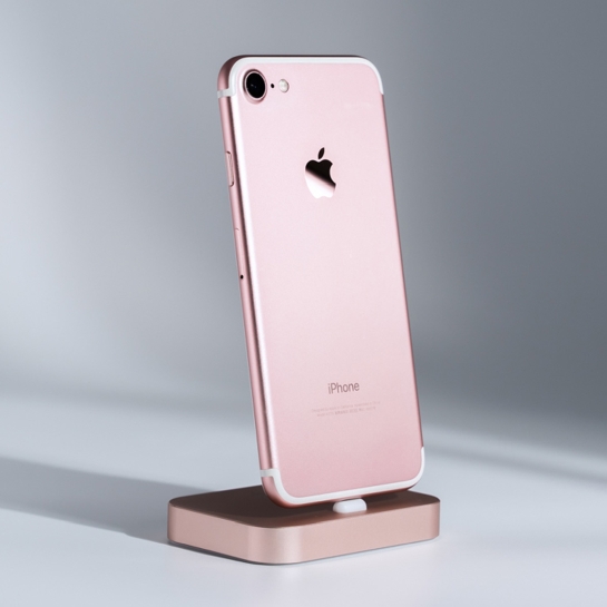Б/У Apple iPhone 7 128 Gb Rose Gold (Отличное) - цена, характеристики, отзывы, рассрочка, фото 1