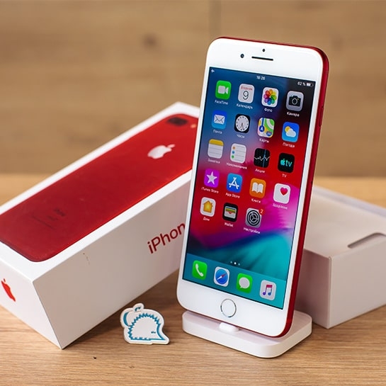 Б/У Apple iPhone 7 Plus 128 Gb Red (Идеальное) - цена, характеристики, отзывы, рассрочка, фото 2
