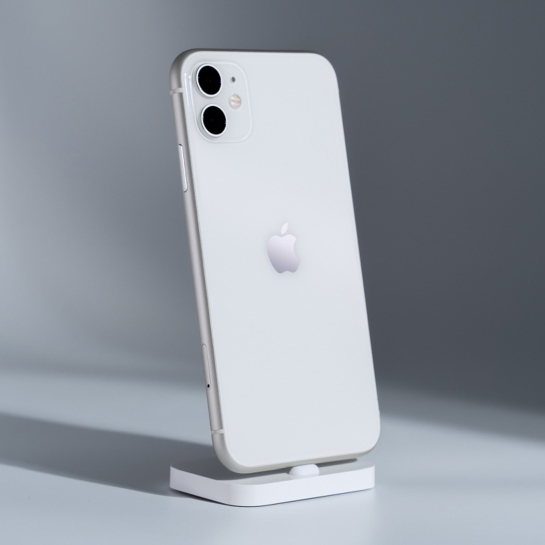 Б/У Apple iPhone 11 128 Gb White (Відмінний) - ціна, характеристики, відгуки, розстрочка, фото 1