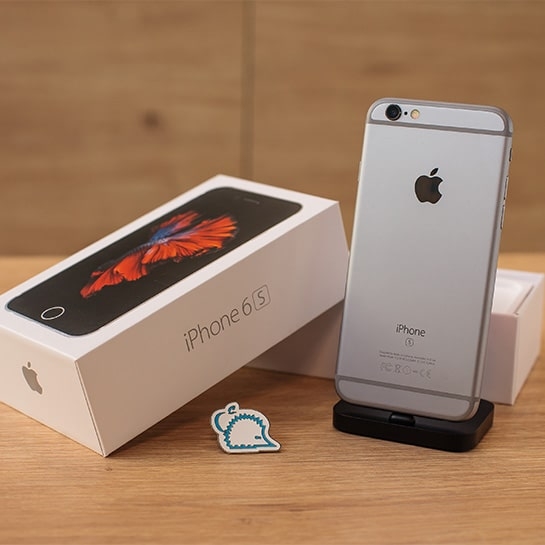 Б/У Apple iPhone 6S 16Gb Space Gray (Відмінний) - ціна, характеристики, відгуки, розстрочка, фото 3