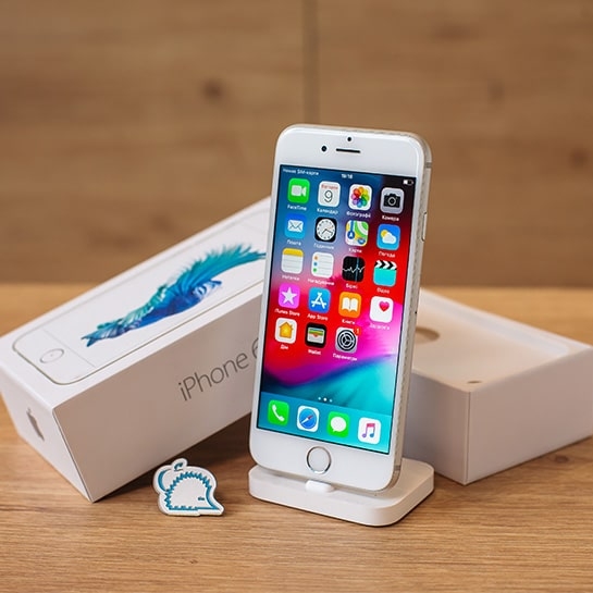 Б/У Apple iPhone 6S 32Gb Silver (Ідеальний) - ціна, характеристики, відгуки, розстрочка, фото 3
