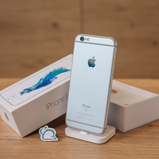 Б/У Apple iPhone 6S 32Gb Silver (4-) - ціна, характеристики, відгуки, розстрочка, фото 2