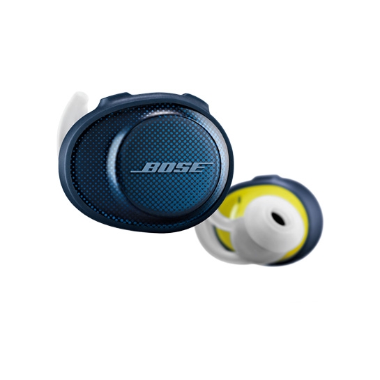 Навушники Bose SoundSport Free Wireless Navy/Citron - ціна, характеристики, відгуки, розстрочка, фото 2