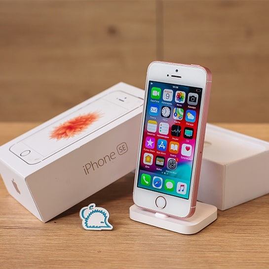 Б/У Apple iPhone SE 32Gb Rose Gold (4) - ціна, характеристики, відгуки, розстрочка, фото 2