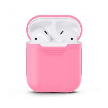 Чехол Silicone Case for Apple AirPods Pink - цена, характеристики, отзывы, рассрочка, фото 1