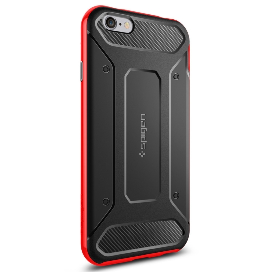 Чохол SGP Case Neo Hybrid Carbon Dante Red for iPhone 6/6S* - ціна, характеристики, відгуки, розстрочка, фото 2