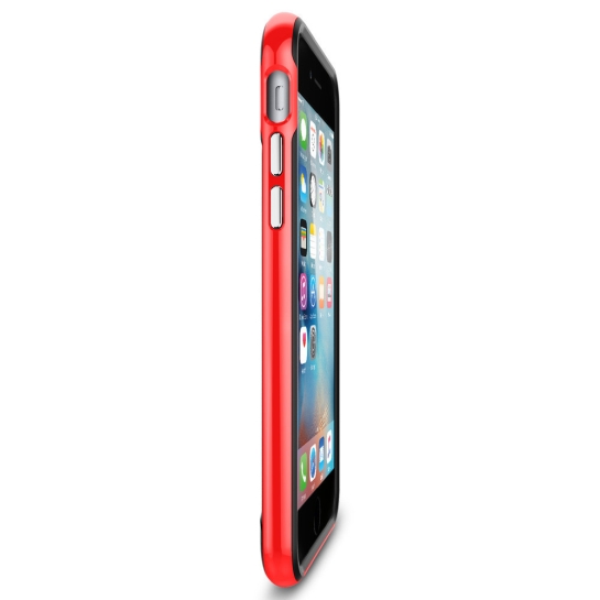 Чохол SGP Case Neo Hybrid Carbon Dante Red for iPhone 6/6S* - ціна, характеристики, відгуки, розстрочка, фото 5