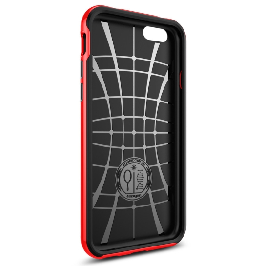 Чохол SGP Case Neo Hybrid Carbon Dante Red for iPhone 6/6S* - ціна, характеристики, відгуки, розстрочка, фото 6