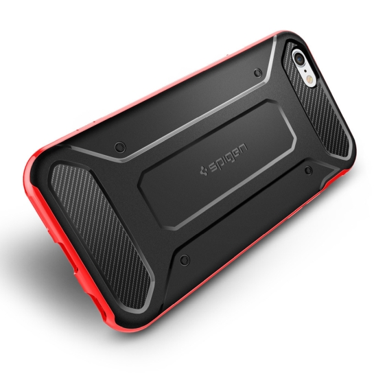 Чохол SGP Case Neo Hybrid Carbon Dante Red for iPhone 6/6S* - ціна, характеристики, відгуки, розстрочка, фото 7