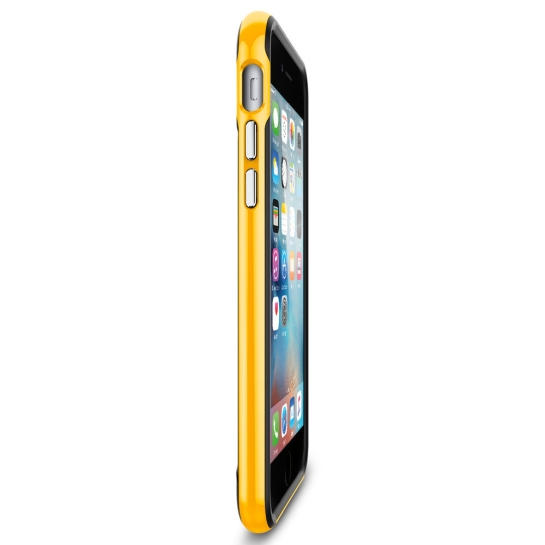 Чохол SGP Case Neo Hybrid Carbon Reventon Yellow for iPhone 6/6S - ціна, характеристики, відгуки, розстрочка, фото 5