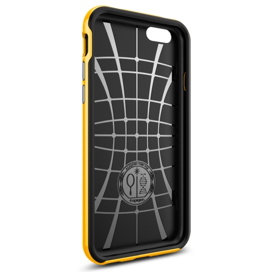 Чехол SGP Case Neo Hybrid Carbon Reventon Yellow for iPhone 6/6S - цена, характеристики, отзывы, рассрочка, фото 6