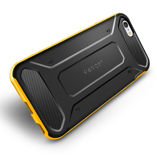 Чехол SGP Case Neo Hybrid Carbon Reventon Yellow for iPhone 6/6S - цена, характеристики, отзывы, рассрочка, фото 7