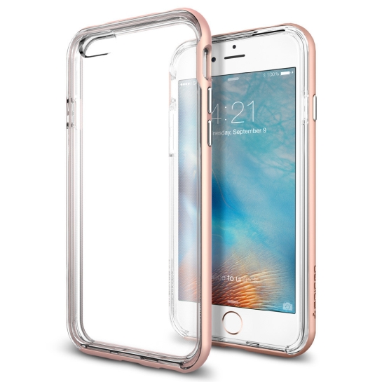 Чохол SGP Case Neo Hybrid EX Series Rose Gold for iPhone 6/6S - ціна, характеристики, відгуки, розстрочка, фото 6