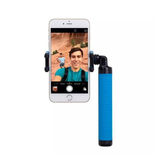 Палиця для селфі Momax SelfieHero 70cm with Bluetooth Black/Blue - ціна, характеристики, відгуки, розстрочка, фото 6