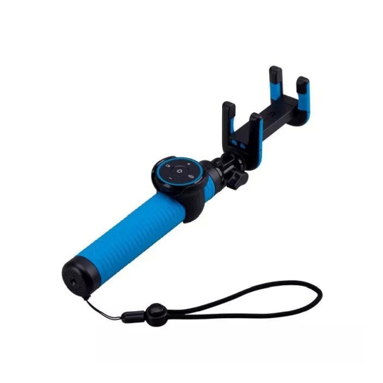 Палиця для селфі Momax SelfieHero 70cm with Bluetooth Black/Blue - ціна, характеристики, відгуки, розстрочка, фото 8