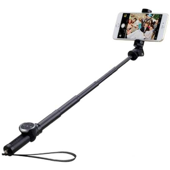 Палка для селфи Momax SelfiePro 50cm with Bluetooth Black/Black - цена, характеристики, отзывы, рассрочка, фото 3
