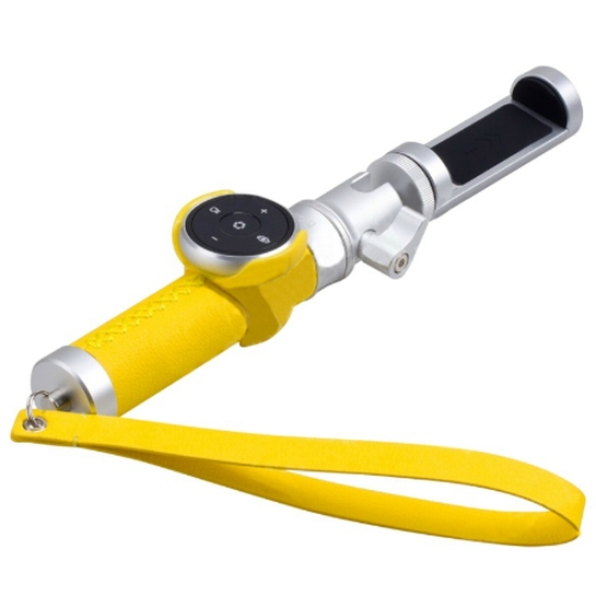 Палиця для селфі Momax SelfiePro 50cm with Bluetooth Silver/Yellow - ціна, характеристики, відгуки, розстрочка, фото 6