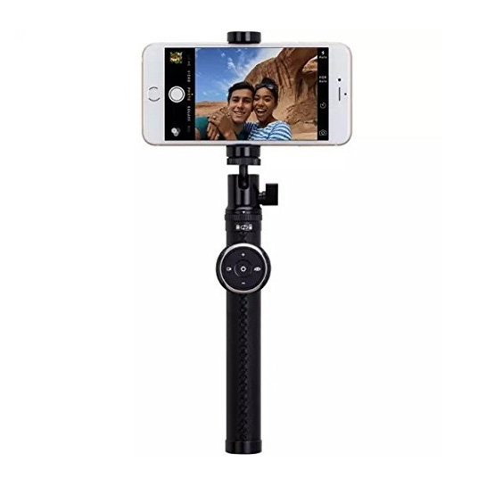 Палиця для селфі Momax SelfiePro 90cm with Bluetooth Black/Black - ціна, характеристики, відгуки, розстрочка, фото 1