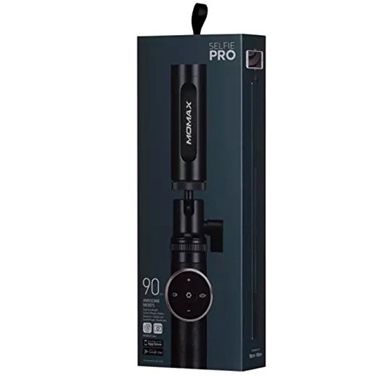 Палиця для селфі Momax SelfiePro 90cm with Bluetooth Black/Black - ціна, характеристики, відгуки, розстрочка, фото 5