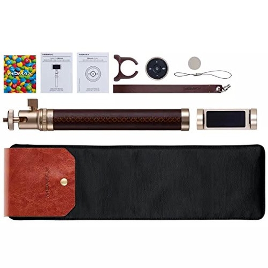 Палка для селфи Momax SelfiePro 90cm with Bluetooth Gold/Gold - цена, характеристики, отзывы, рассрочка, фото 7