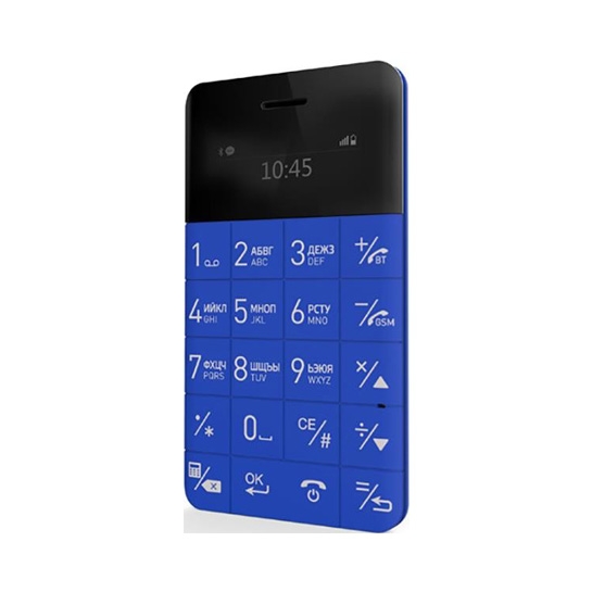 Телефон Elari CardPhone Blue* - ціна, характеристики, відгуки, розстрочка, фото 1