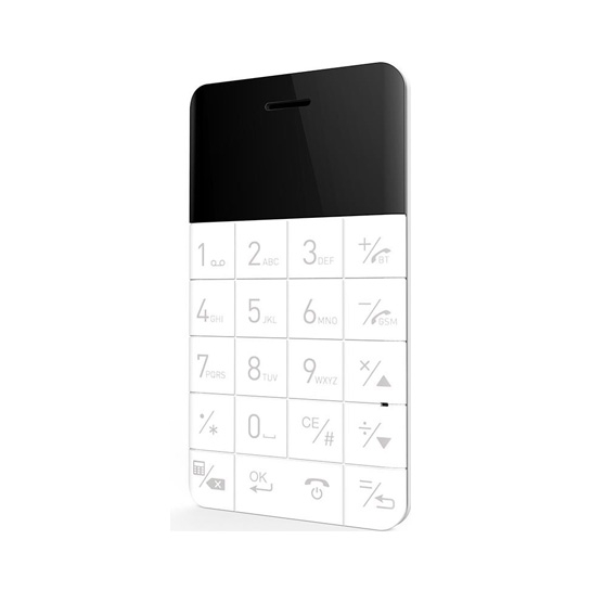 Телефон Elari CardPhone White - ціна, характеристики, відгуки, розстрочка, фото 1