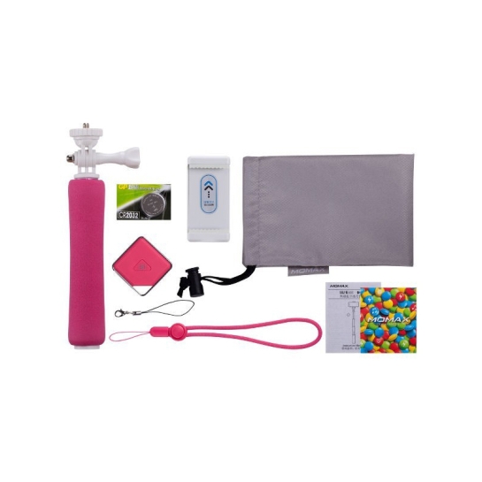 Палиця для селфі Momax SelfieMini for GoPro with Bluetooth Pink* - ціна, характеристики, відгуки, розстрочка, фото 4